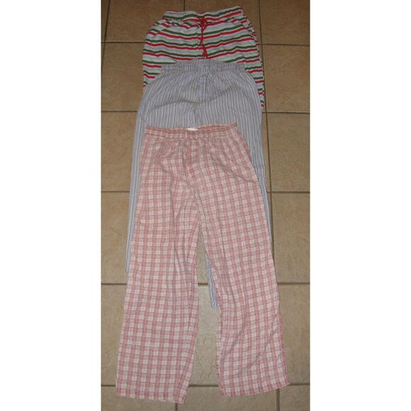 Cuddl Duds Other - Mens Sz Medium Multicolored Elastic waist Pull On Lounge Sleep Pants 3 Pc Lot